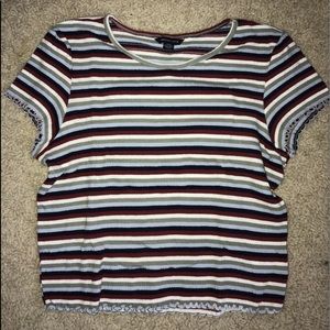 American Eagle Stripped Top